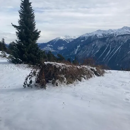 דירה Eglantine With Stunning Views Of The Valais Peaks