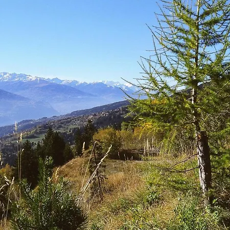 Lägenhet Eglantine With Stunning Views Of The Valais Peaks