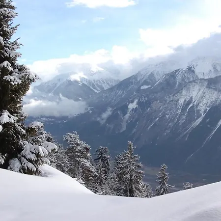 דירה Eglantine With Stunning Views Of The Valais Peaks *