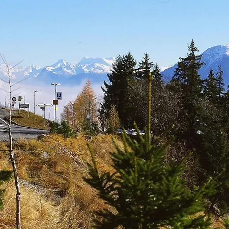 Eglantine With Stunning Views Of The Valais Peaks דירה קראנס-מונטנה
