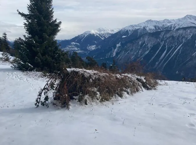 Lägenhet Eglantine With Stunning Views Of The Valais Peaks