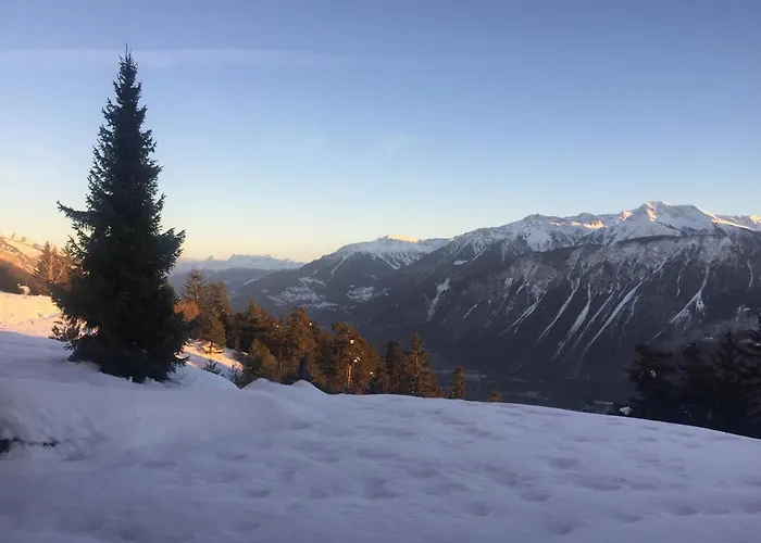Lägenhet Eglantine With Stunning Views Of The Valais Peaks