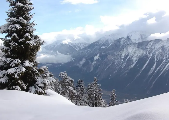 Lägenhet Eglantine With Stunning Views Of The Valais Peaks *