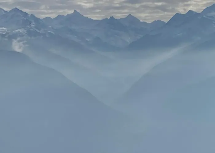 Eglantine With Stunning Views Of The Valais Peaks Lägenhet *