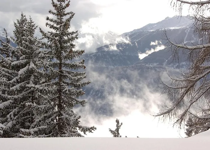 Eglantine With Stunning Views Of The Valais Peaks Lägenhet