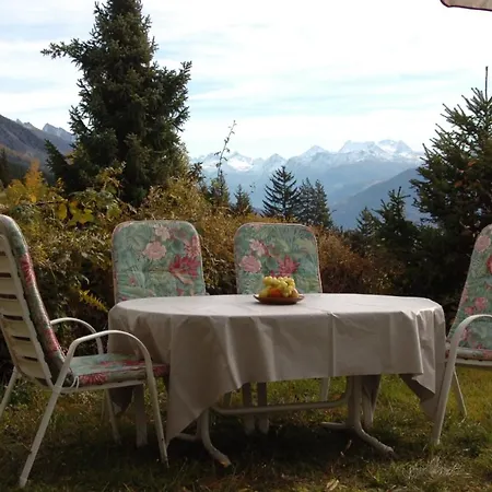 Apartamento Eglantine With Stunning Views Of The Valais Peaks Crans-Montana