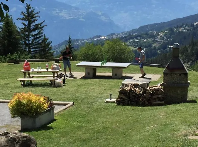 Eglantine With Stunning Views Of The Valais Peaks Crans-Montana