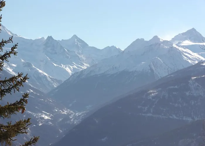 Eglantine With Stunning Views Of The Valais Peaks Apartamento