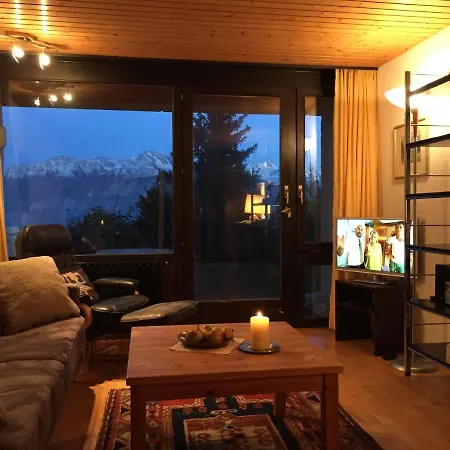 公寓 Eglantine With Stunning Views Of The Valais Peaks *