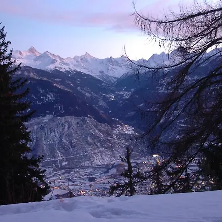 Apartman Eglantine With Stunning Views Of The Valais Peaks Crans-Montana